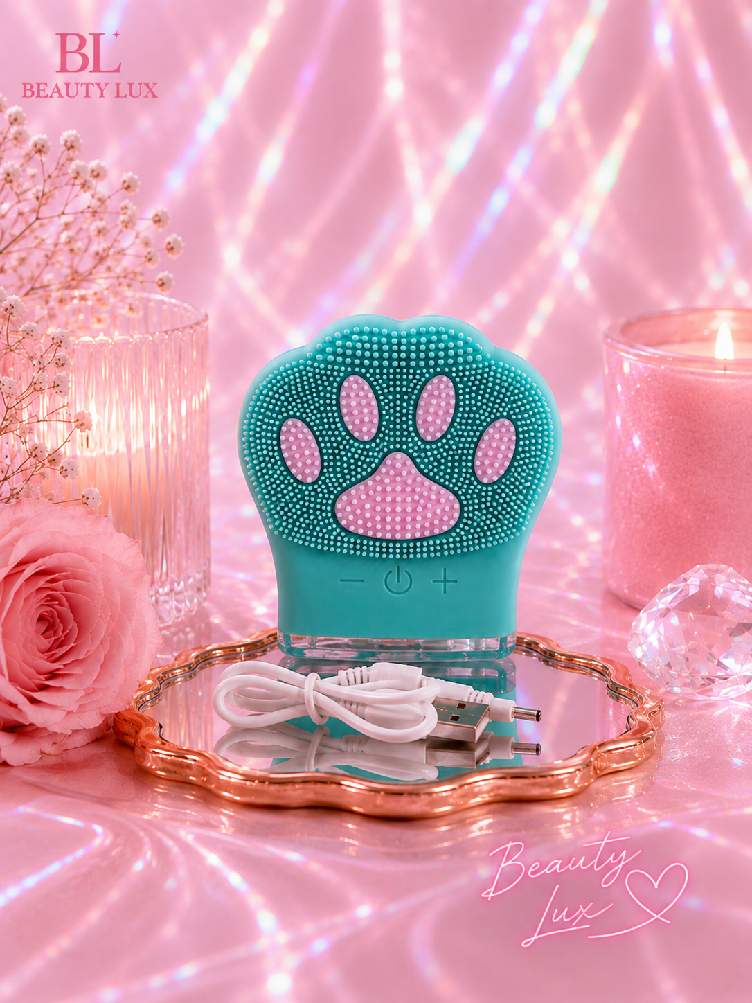 Máquina limpeza Facial pata 🐾 Azul