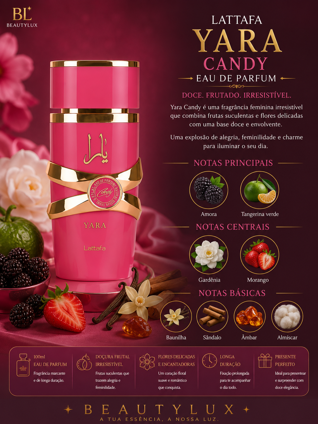 Lattafa Yara Candy Eau de Parfum