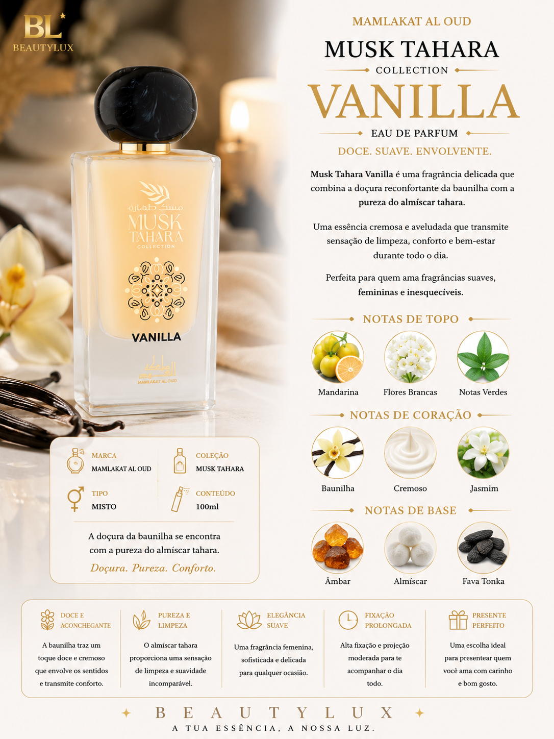Musk Tahara Vanilla