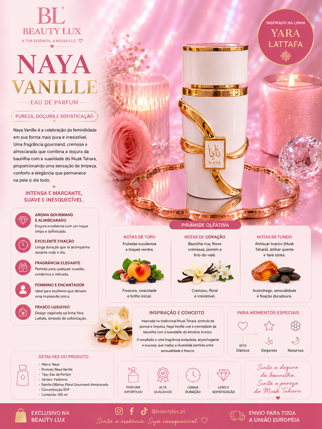 Naya Tahara Vanille Dubai Avenue 100 ML