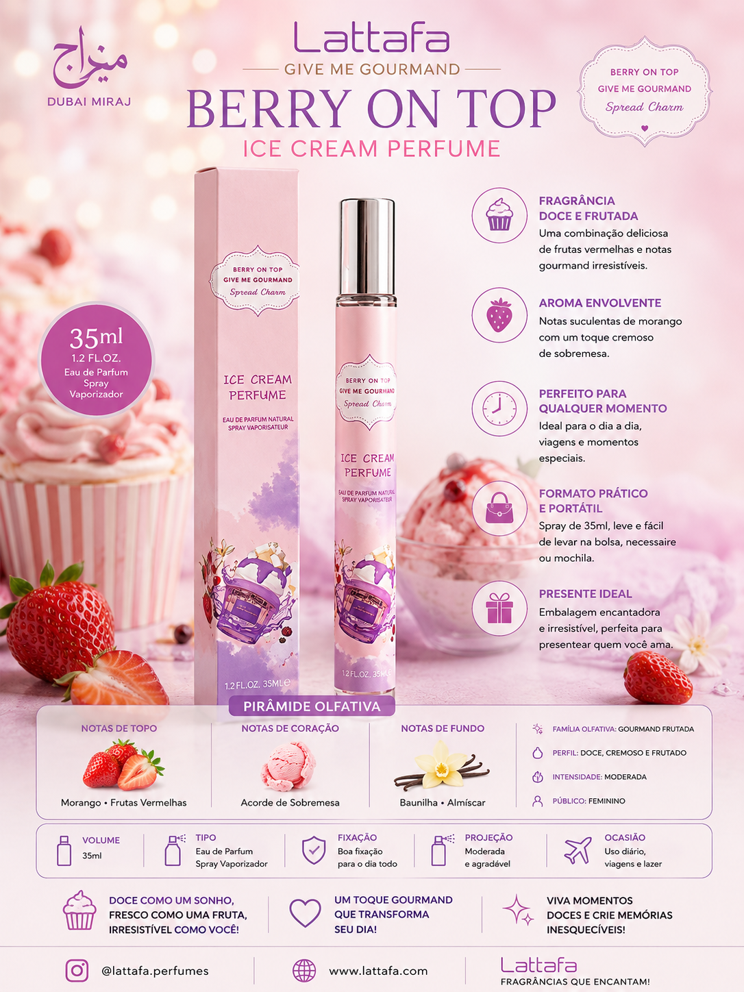 Perfume 35 ML Give Me Mallow Madness Lattafa