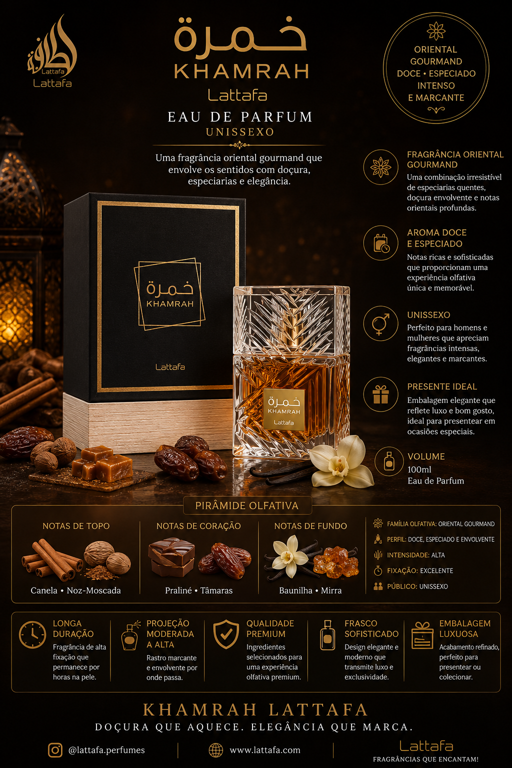Khamrah 100 ML Lattafa