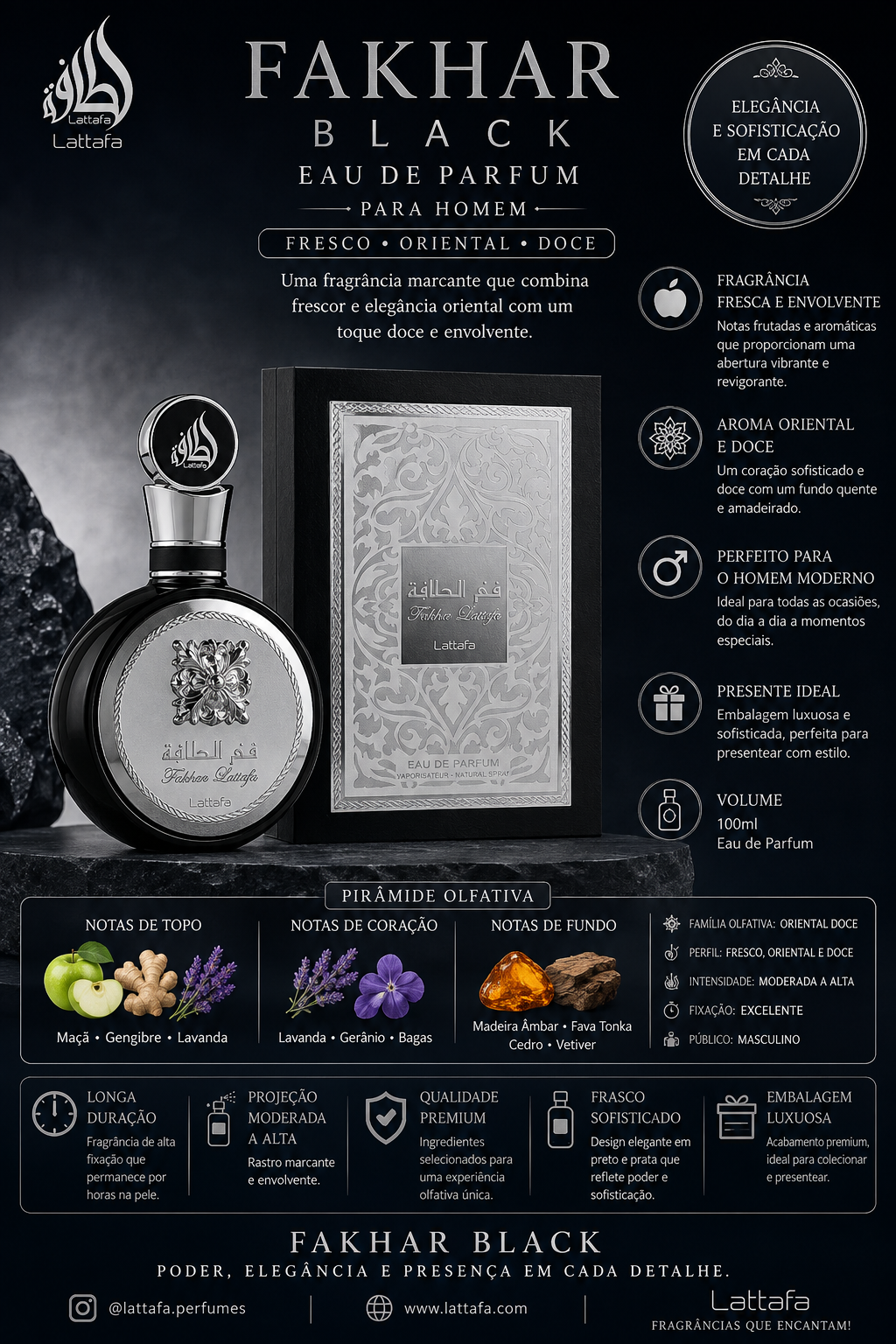 Fakhar Black 100 ML Lattafa