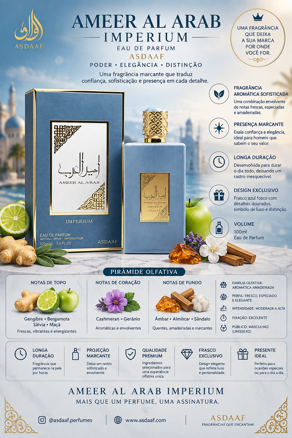 Ameer al Arab Imperium 100ML Asdaaf
