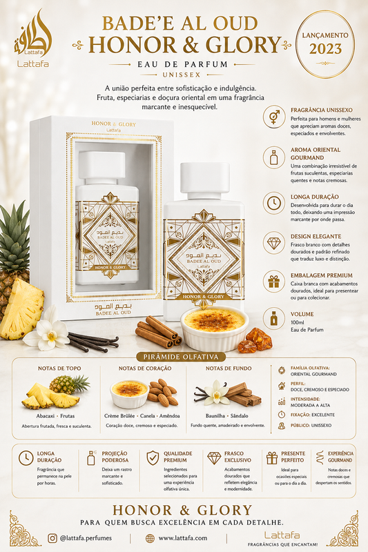 Badee Al Oud Honor & Glory Lattafa