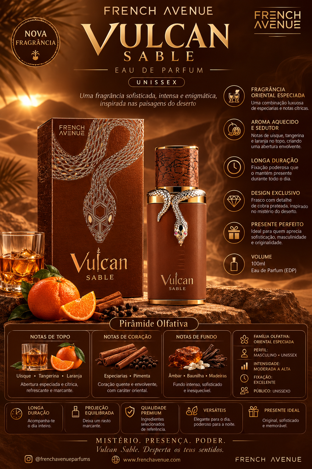 French Avenue Vulcan Sable 100 ML
