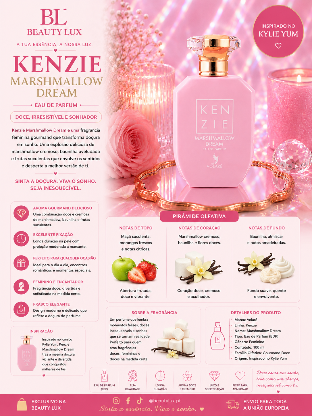 Kenzie Marshmalow Dream Volaré 100 ML