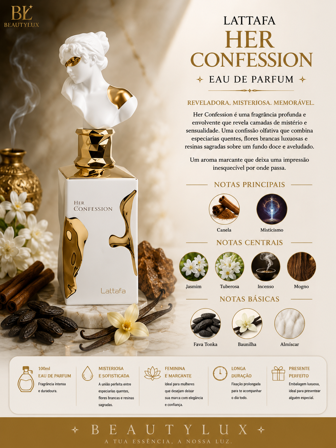 Lattafa Her Confession Eau de Parfum