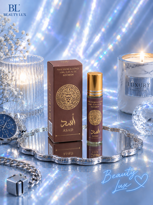 Perfume em Roll On Asad Bourbon 10 ML Lattafa