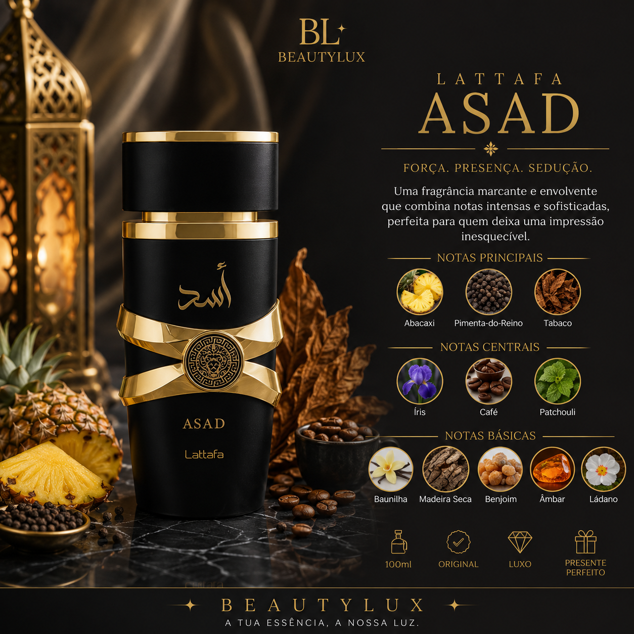 Lattafa Asad Eau de Parfum