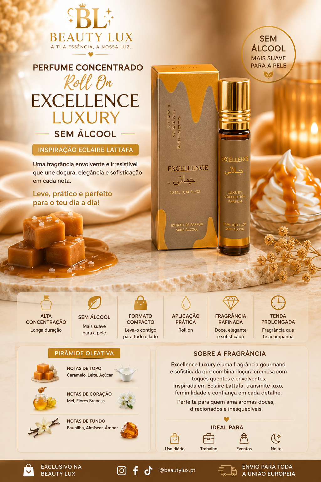Roll on perfume Eclaire 10ML