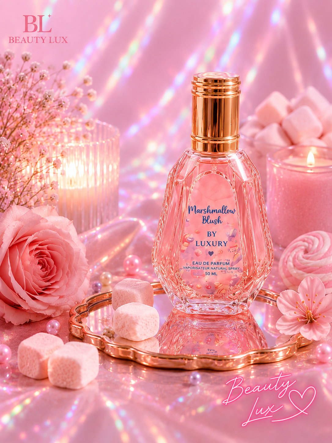 Perfume inspiração Marshmalow blush 50ML