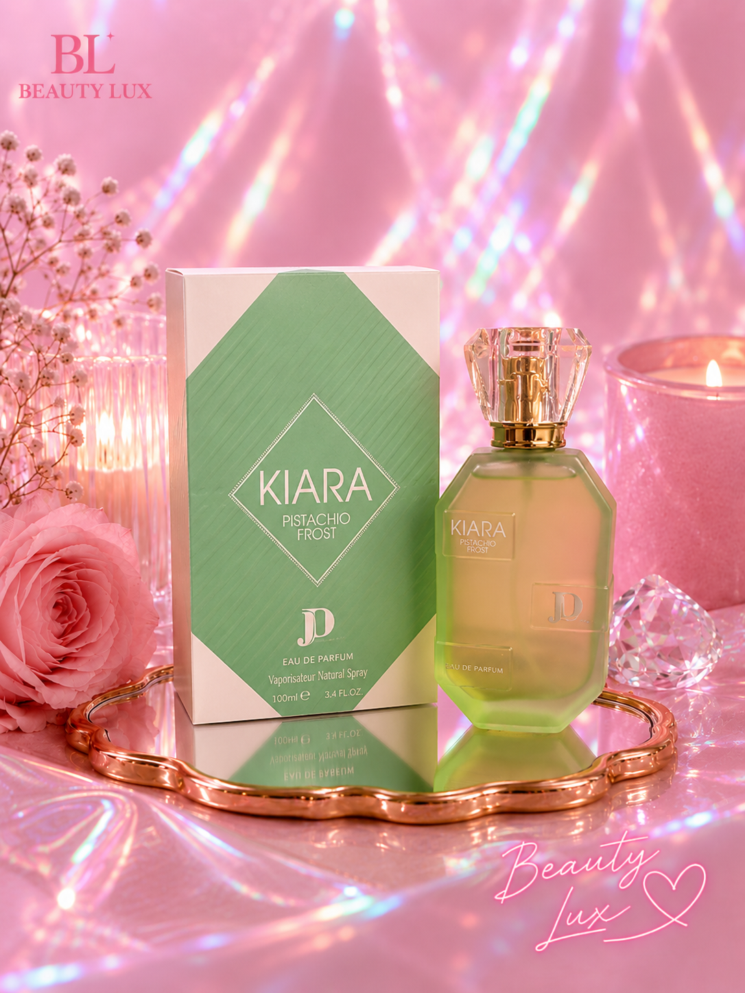 Perfume Kiara inspiração Kayali Pistachio
