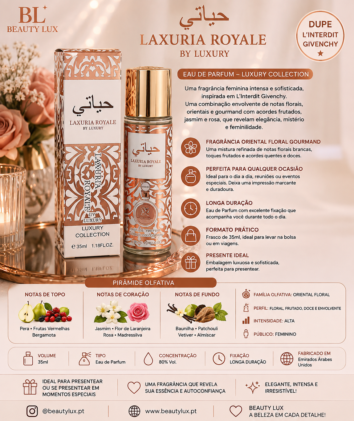 Perfume 35 ML Fakhar