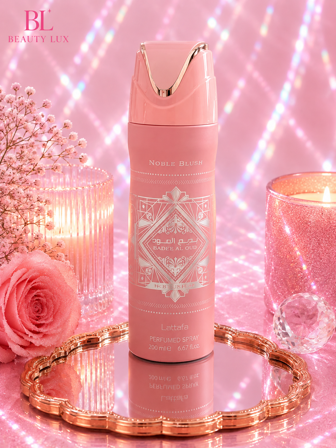 Deo Spray Badee al Oud Blush Lattafa