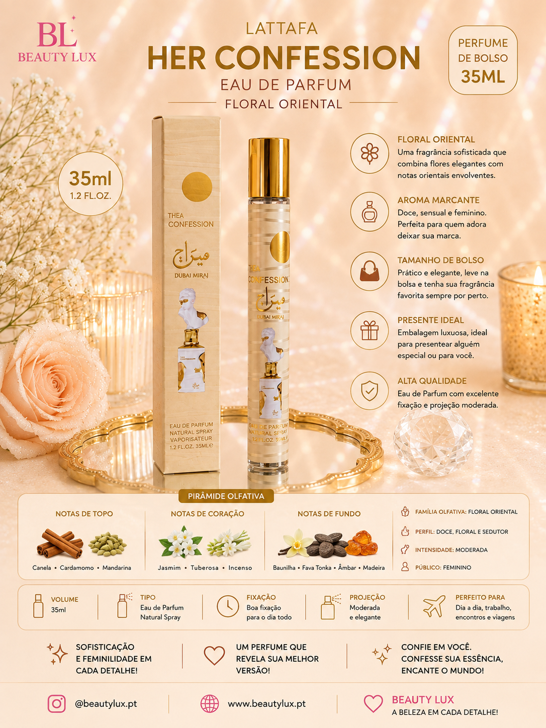 Perfume 35 ML Her Confession Lattafa