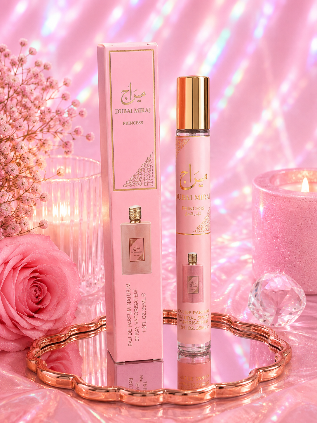 Perfume 35 ML Ameerat Al Arab Rose Privé Lattafa