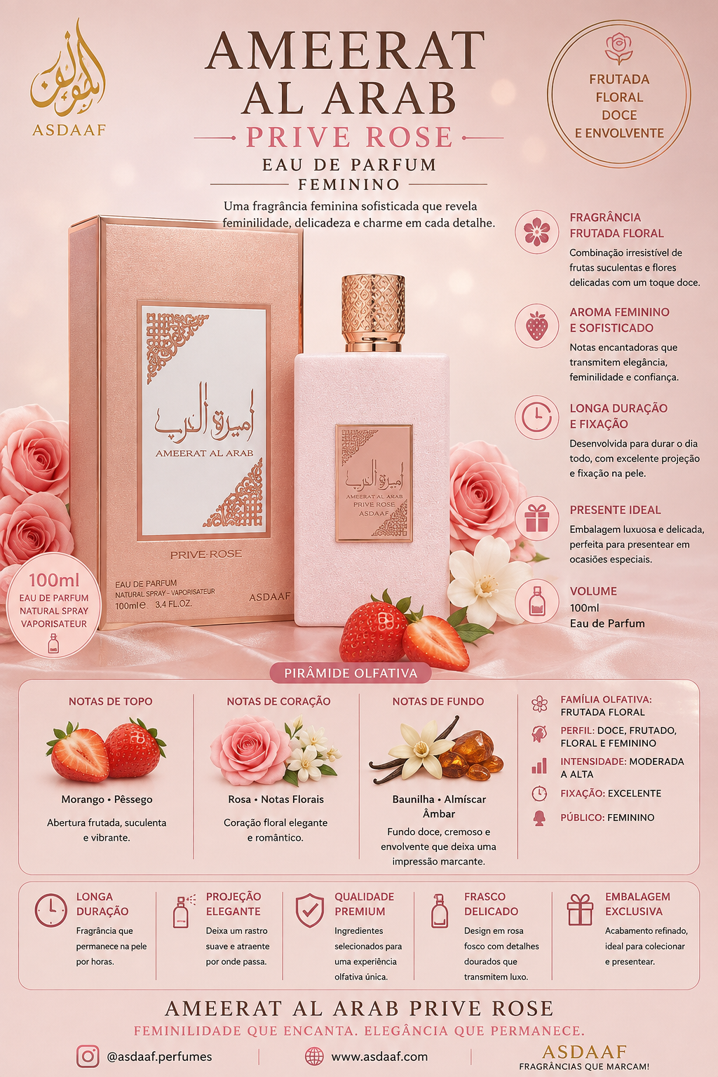 Ameerat Al Arab Rose Privé Asdaaf