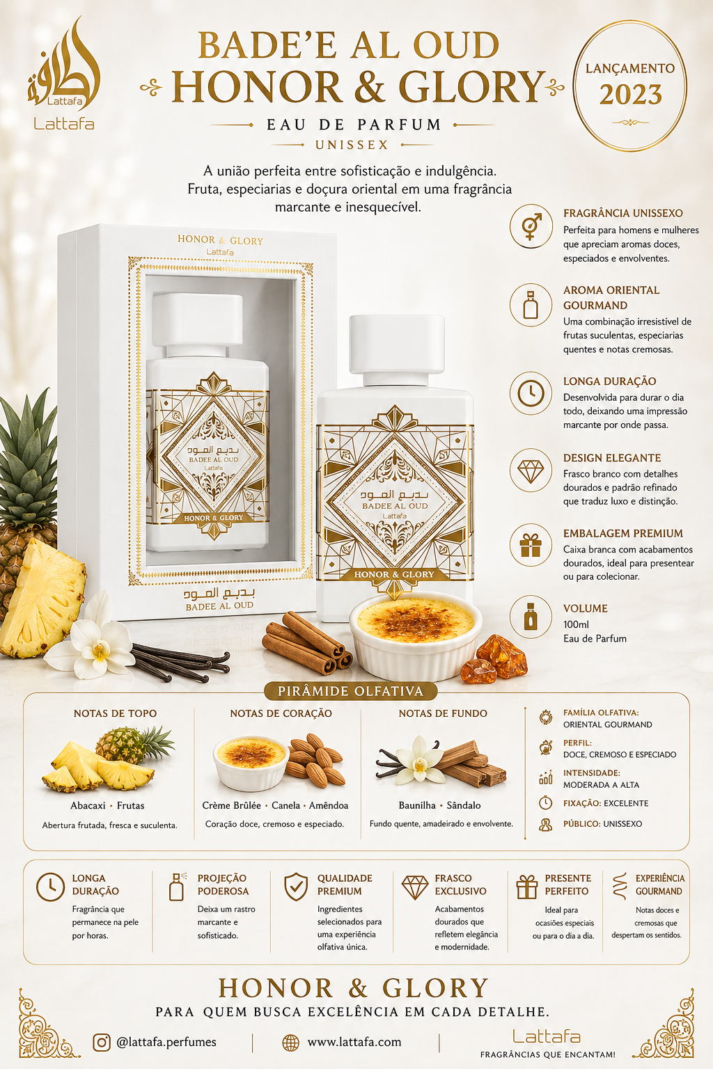 Badee Al Oud Honor & Glory Lattafa