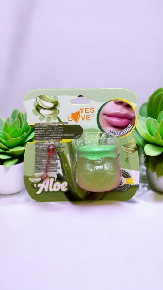 MASQUE GLOSS 2 EN 1 POUR LES LÈVRES ALOE VERA